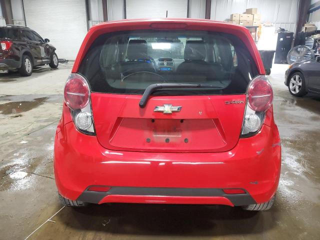 KL8CB6S90DC527457 - 2013 CHEVROLET SPARK LS RED photo 6