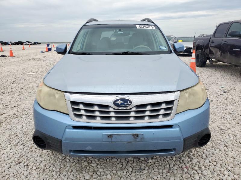 JF2SHBDC7BH730141 - 2011 SUBARU FORESTER 2.5X PREMIUM Көк фото 5