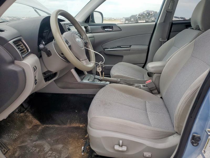 JF2SHBDC7BH730141 - 2011 SUBARU FORESTER 2.5X PREMIUM Көк фото 7