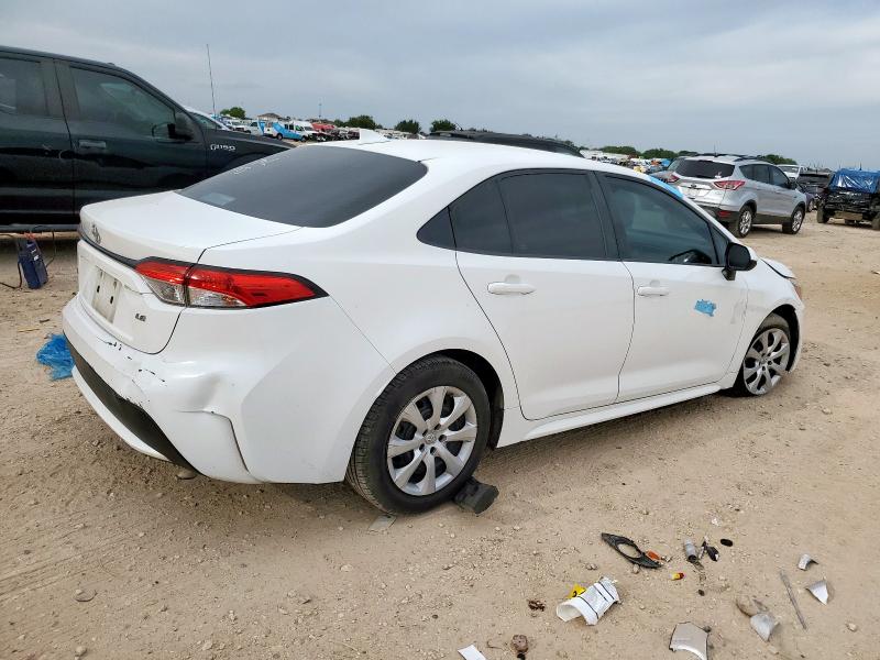 5YFEPRAEXLP030973 - 2020 TOYOTA COROLLA LE 白色 照片 3