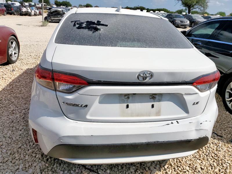 5YFEPRAEXLP030973 - 2020 TOYOTA COROLLA LE 白色 照片 6