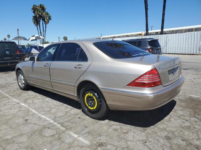 WDBNG70J64A394606 - 2004 MERCEDES-BENZ S 430 TAN photo 2