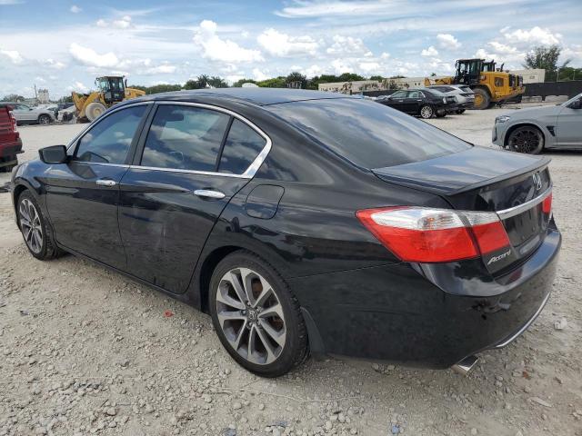 1HGCR2F56EA216195 - 2014 HONDA ACCORD SPORT BLACK photo 2