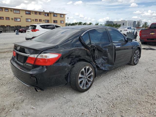 1HGCR2F56EA216195 - 2014 HONDA ACCORD SPORT BLACK photo 3
