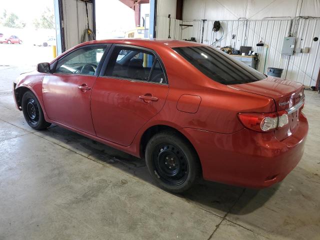 5YFBU4EEXDP180317 - 2013 TOYOTA COROLLA BASE RED photo 2