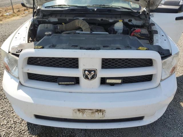 1C6RD7FT5CS166987 - 2012 DODGE RAM 1500 ST WHITE photo 11