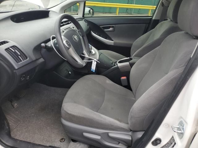 JTDKN3DU6F0415941 - 2015 TOYOTA PRIUS WHITE photo 7