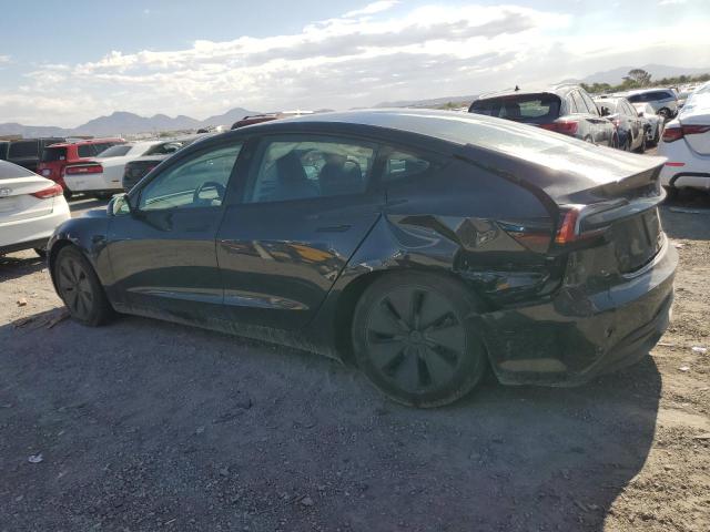 5YJ3E1EA5RF737487 - 2024 TESLA MODEL 3 BLACK photo 2