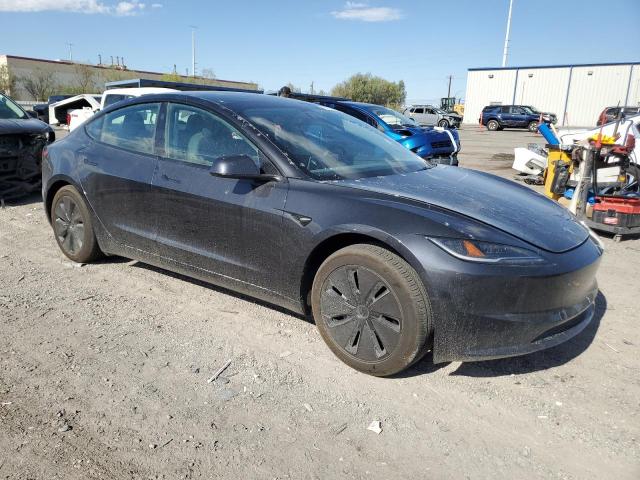 5YJ3E1EA5RF737487 - 2024 TESLA MODEL 3 BLACK photo 4