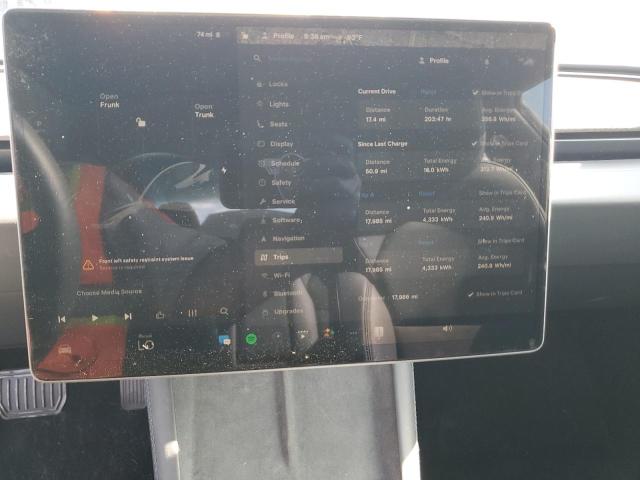 5YJ3E1EA5RF737487 - 2024 TESLA MODEL 3 BLACK photo 9