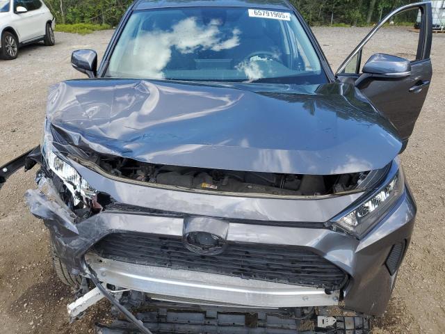 2T3B1RFV2RC400391 - 2024 TOYOTA RAV4 LE GRAY photo 12
