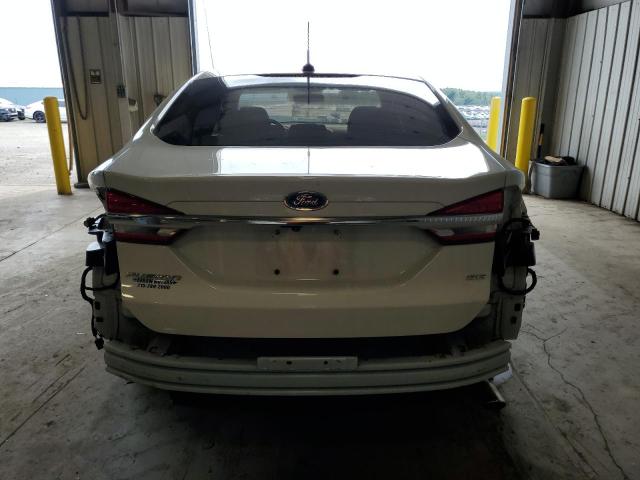 3FA6P0H72HR355762 - 2017 FORD FUSION SE WHITE photo 6