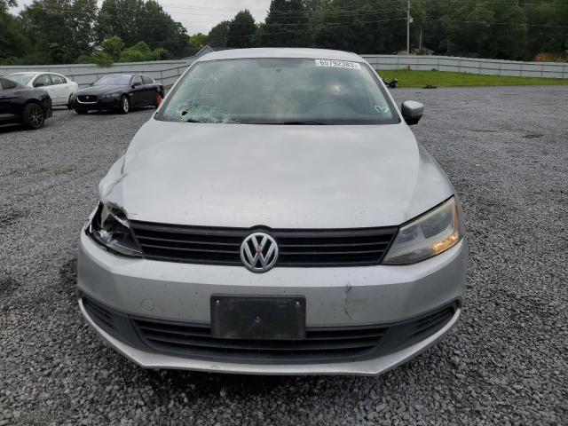 3VWLL7AJ4CM409914 - 2012 VOLKSWAGEN JETTA TDI SILVER photo 5