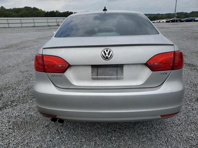 3VWLL7AJ4CM409914 - 2012 VOLKSWAGEN JETTA TDI SILVER photo 6