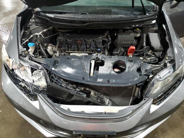 2HGFB2F56DH564855 - 2013 HONDA CIVIC LX GRAY photo 11