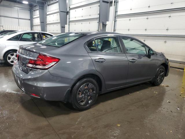 2HGFB2F56DH564855 - 2013 HONDA CIVIC LX GRAY photo 3