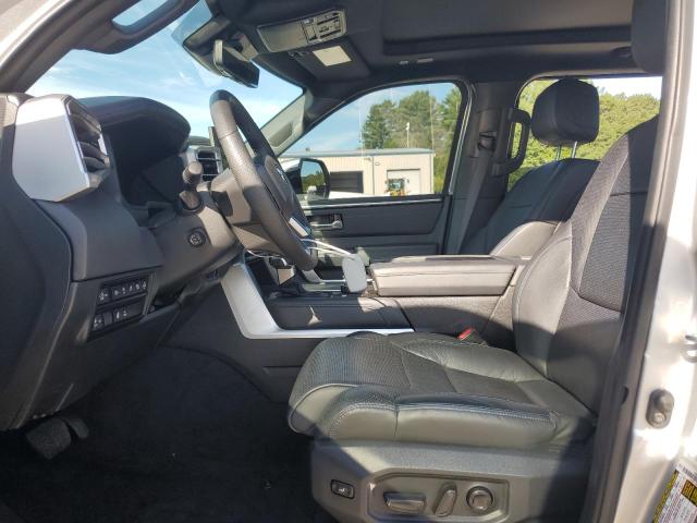 5TFNA5DB9PX125138 - 2023 TOYOTA TUNDRA CREWMAX PLATINUM SILVER photo 7