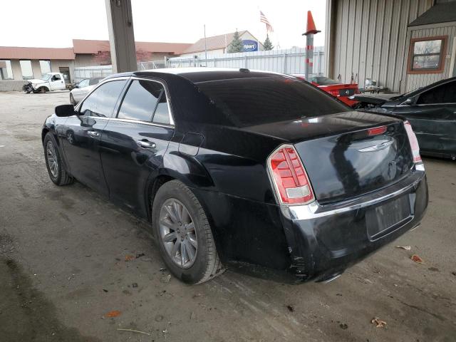2C3CCACGXCH242446 - 2012 CHRYSLER 300 LIMITED BLACK photo 2