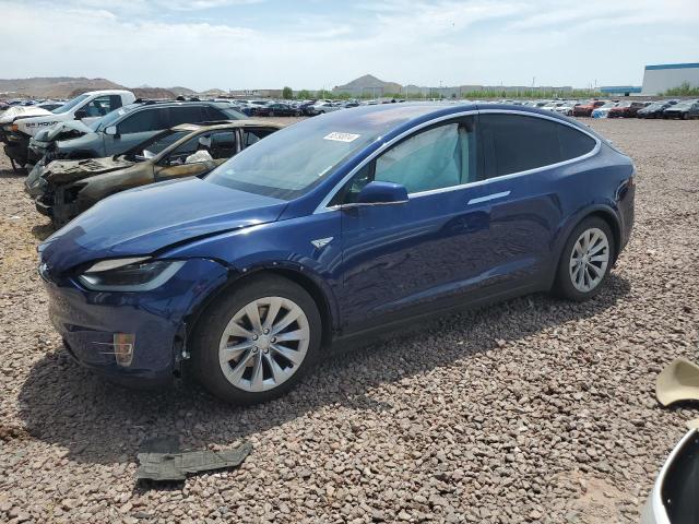 5YJXCAE25GF020424 - 2016 TESLA MODEL X BLUE photo 1