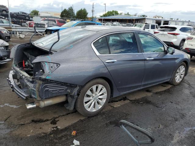 1HGCR2F86DA106188 - 2013 HONDA ACCORD EXL GRAY photo 3