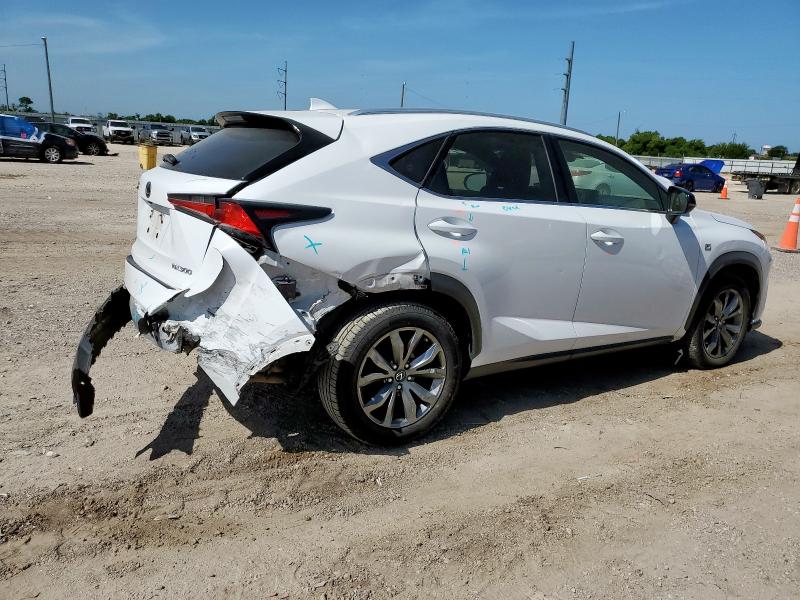 JTJYARBZ2J2113824 - 2018 LEXUS NX 300 BASE Белый фото 3