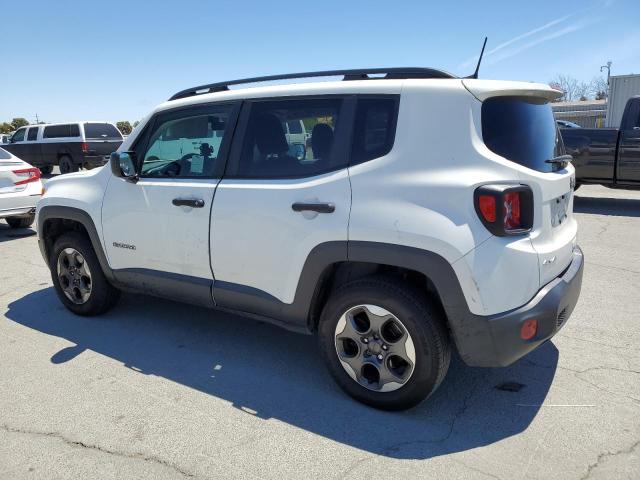 ZACCJBABXJPH51611 - 2018 JEEP RENEGADE SPORT WHITE photo 2
