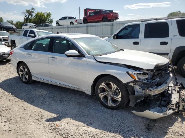 1HGCV1F5XJA054457 - 2018 HONDA ACCORD EXL WHITE photo 4