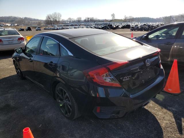 2HGFC2F82KH557454 - 2019 HONDA CIVIC SPORT 黑色 照片 3