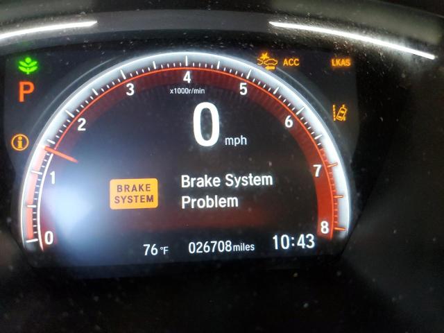 2HGFC2F82KH557454 - 2019 HONDA CIVIC SPORT 黑色 照片 8