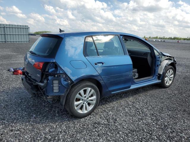 3VW217AU1HM051870 - 2017 VOLKSWAGEN GOLF S BLUE photo 3