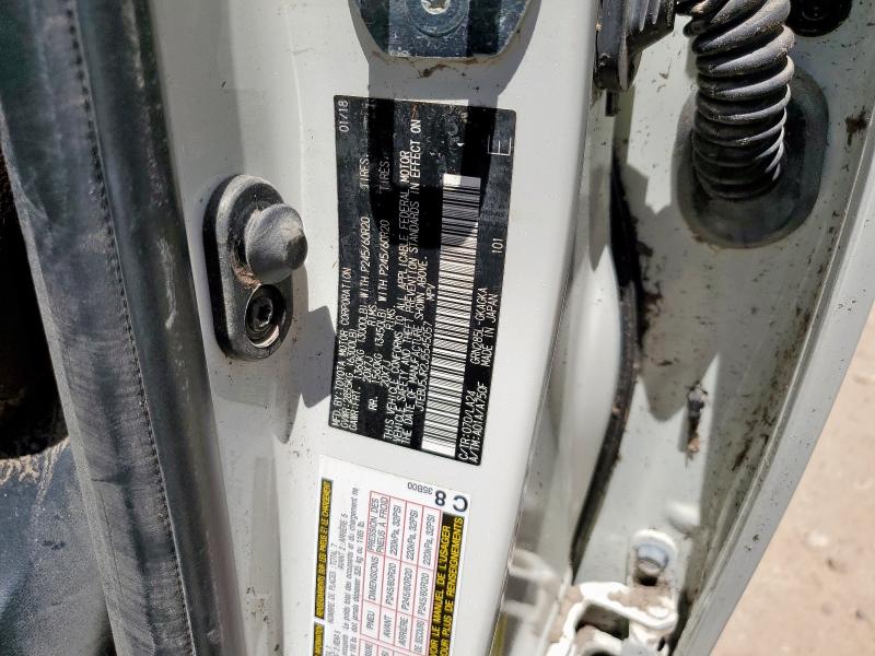 JTEBU5JR2J5545057 - 2018 TOYOTA 4RUNNER SR5/SR5 PREMIUM WHITE photo 13