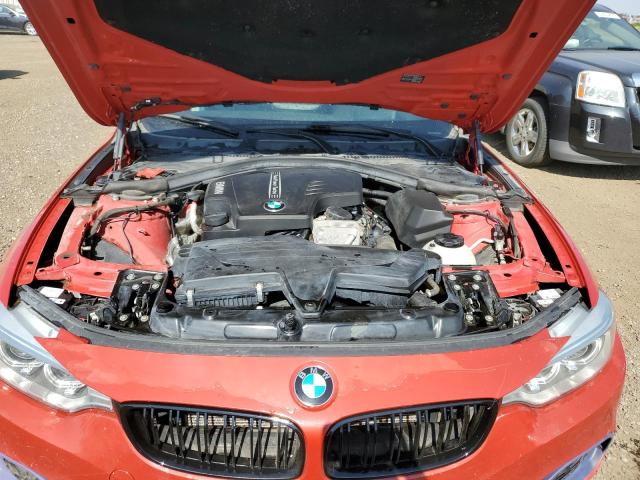 WBA3N5C58EF716598 - 2014 BMW 428 XI RED photo 11