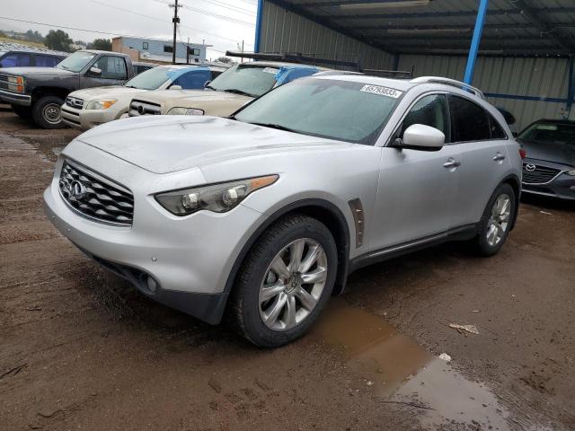 JNRBS18WX9M201637 - 2009 INFINITI FX50 SILVER photo 1