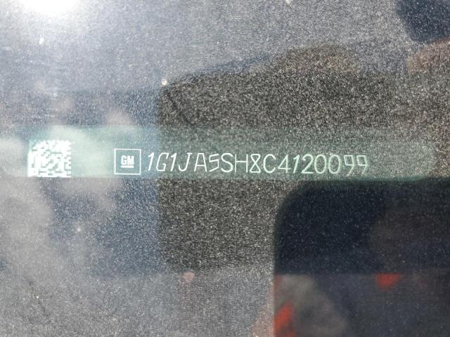 1G1JA5SH8C4120099 - 2012 CHEVROLET SONIC LS 银色 照片 12