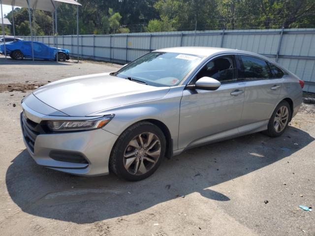 1HGCV1F18JA029702 - 2018 HONDA ACCORD LX SILVER photo 1