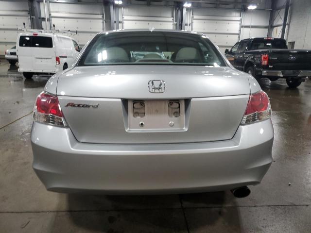 1HGCP26898A144350 - 2008 HONDA ACCORD EXL SILVER photo 6
