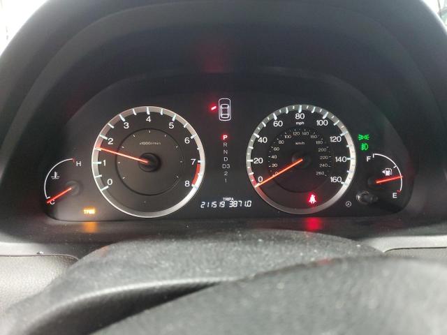 1HGCP26898A144350 - 2008 HONDA ACCORD EXL SILVER photo 9