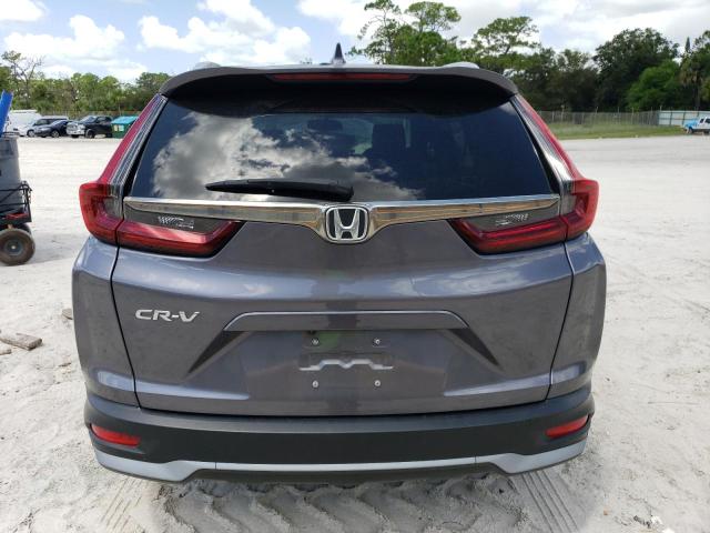 7FARW1H84ME007308 - 2021 HONDA CR-V EXL GRAY photo 6