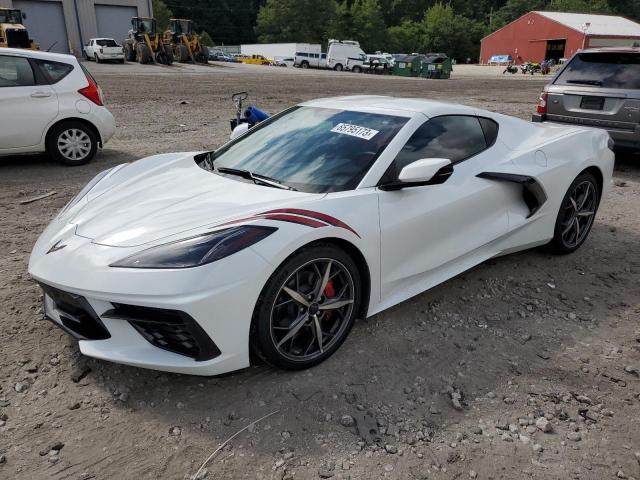 1G1Y62D40L5109472 - 2020 CHEVROLET CORVETTE STINGRAY 1LT WHITE photo 1