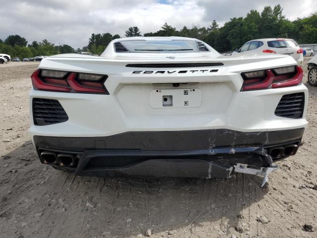 1G1Y62D40L5109472 - 2020 CHEVROLET CORVETTE STINGRAY 1LT WHITE photo 6