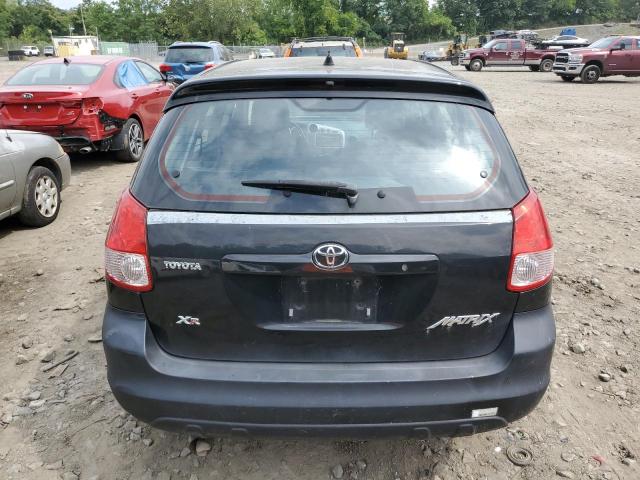 2T1KR32E04C292348 - 2004 TOYOTA COROLLA MA XR BLACK photo 6