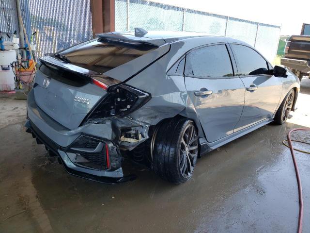 SHHFK7H95MU225374 - 2021 HONDA CIVIC SPORT TOURING رمادي صورة 3