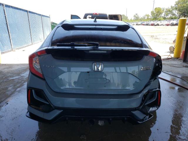 SHHFK7H95MU225374 - 2021 HONDA CIVIC SPORT TOURING رمادي صورة 6