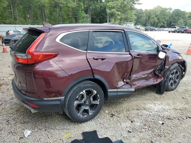 7FARW1H91HE032942 - 2017 HONDA CR-V TOURING BURGUNDY photo 3