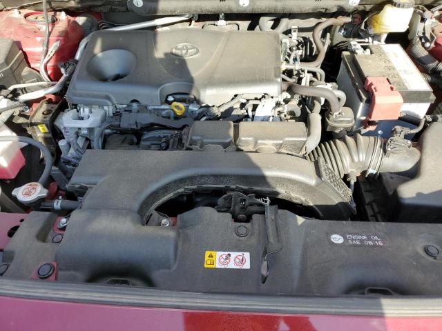 JTMP1RFV2KD042507 - 2019 TOYOTA RAV4 XLE 勃艮第红 照片 21