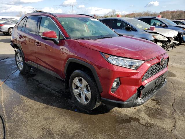 JTMP1RFV2KD042507 - 2019 TOYOTA RAV4 XLE 勃艮第红 照片 7