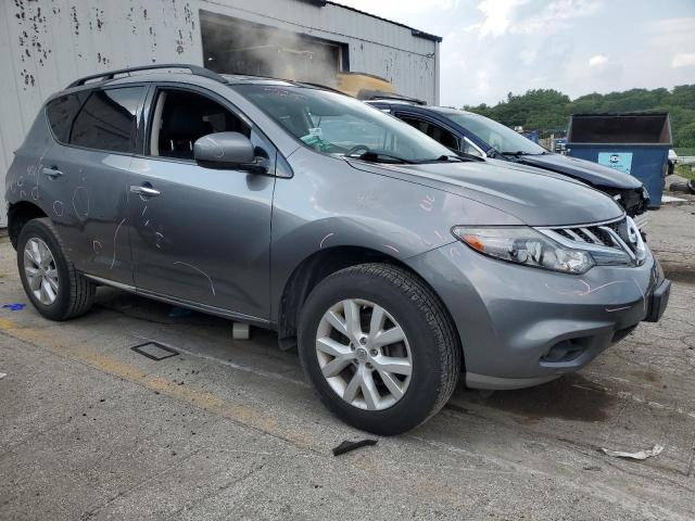 JN8AZ1MW1DW320112 - 2013 NISSAN MURANO S GRAY photo 4