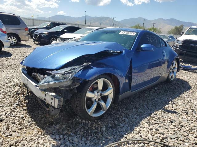 JN1AZ34E23T008379 - 2003 NISSAN 350Z COUPE BLUE photo 1