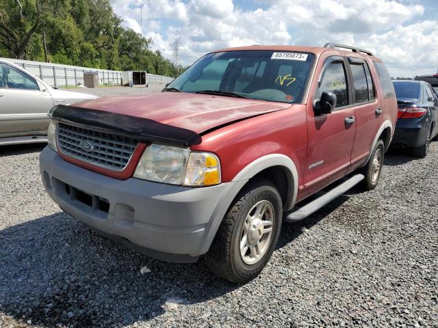 1FMZU62E12ZB84852 - 2002 FORD EXPLORER XLS RED photo 1