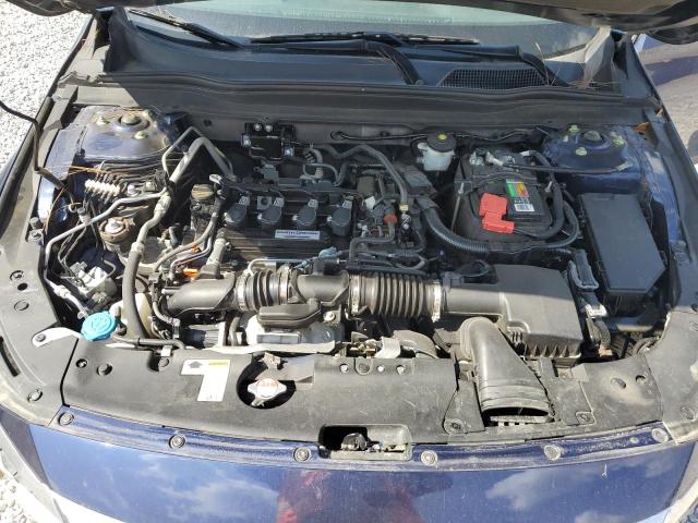 1HGCV1F16KA080391 - 2019 HONDA ACCORD LX BLUE photo 11